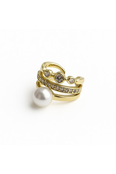 Venus Design Çelik İncili Earcuff