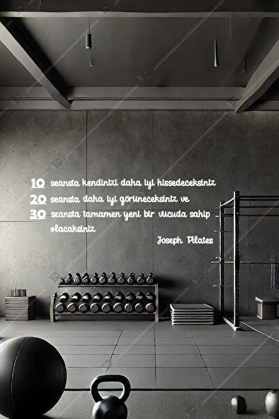 Emach Dizayn Joseph Pilates in Sözü Pilates Ahşap Duvar Dekorasyonu Ahşap Tablo