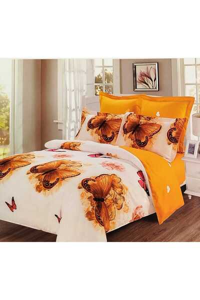 Casa Pucioasa Finet bed linen for 1 person, 4 pieces, 160x210 cm, with 2 pillowcases 55x75 cm