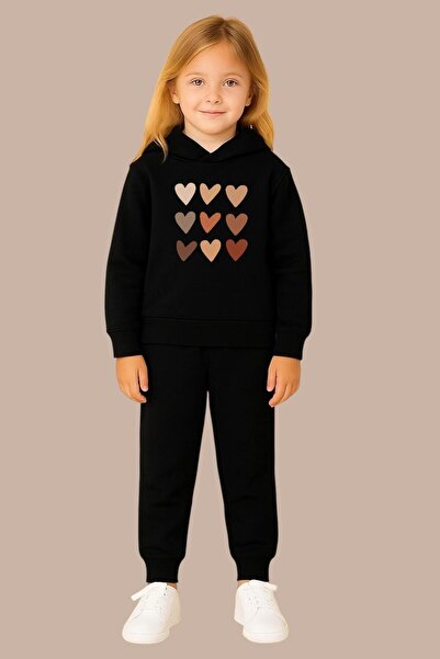 BENROMA طقم رياضي للأطفال مطبوع بـ 3 خيوط