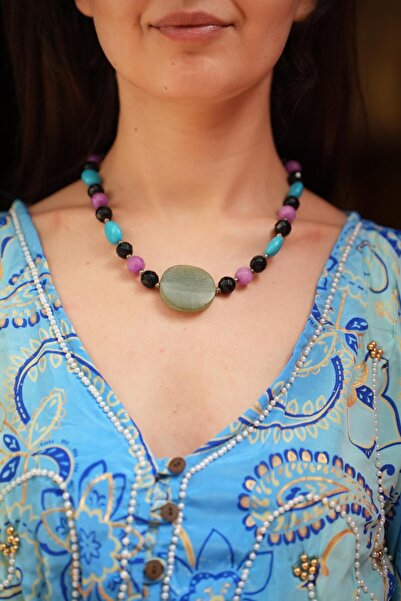 Miss Boheme Jade Path Necklace