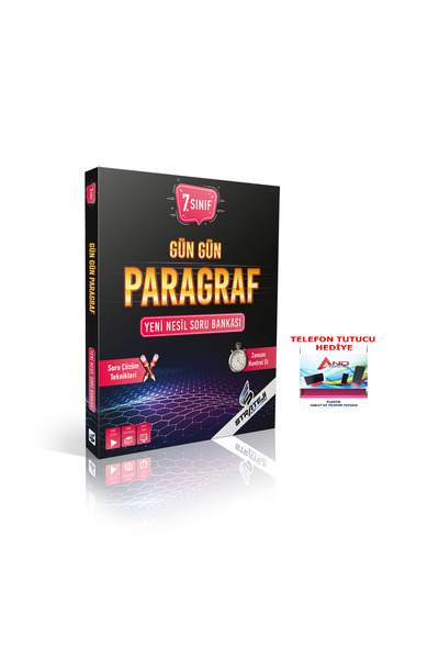 paraf yayınları 2025-2026 7. Paragraf Gün Gün Soru Kütüphanesi Yeni Nesil Sor...