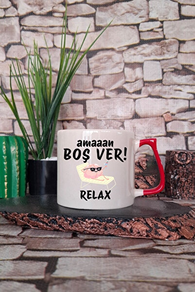 qoeuyl boutique Safe Forget It Printed Mug, Gift for a Friend, Colorful Handle Cup-Mug