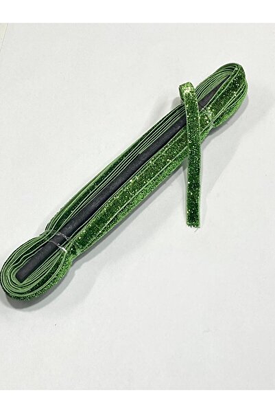 karantuhafiye شريط مخملي لامع 5 أمتار - 0.6 سم (6 مم)