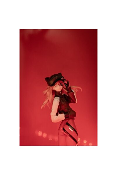 OEM Tapet premium pe pânză, figurină sexy de acțiune Asuka Langley din Evangelion, 120x180 cm