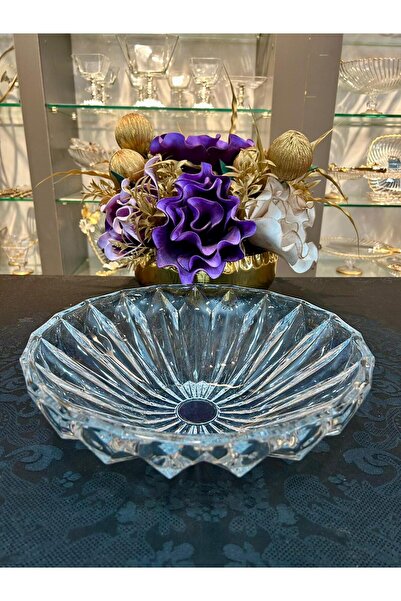 Santara ΔΙΑΚΟΣΜΗΤΙΚΟ ΠΙΑΤΟ & ΜΠΟΛ & ΒΑΣΗ ΠRESENTΑΤΙΚΑΣ ΕΝΔΥΣΕΩΝ AVANGARDE ΚΑΛΙΝ ΓΛΑΣΤΡΟ ΠΛΑΤΟΣ:30,5 εκ. ΎΨΟΣ:9,5 εκ.