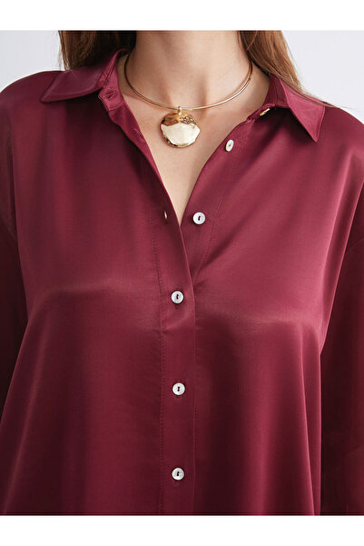 LC Waikiki Saten Kadın Gömlek