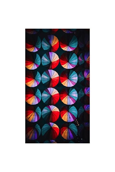 OEM Tablou Canvas Premium, Abstract umbrele colorate, 40 x