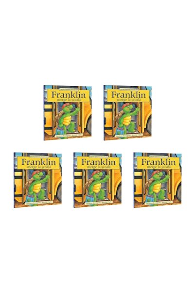 Editura Katartis Pachet 5 carti, Franklin merge la scoala, Paulette Bourgeois