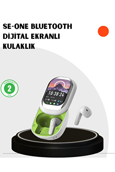 UCUZTEKNO Kayar Kapaklı Şarj Kutusu Ve Dokunmatik Ekranlı Bluetooth Stereo Ku...