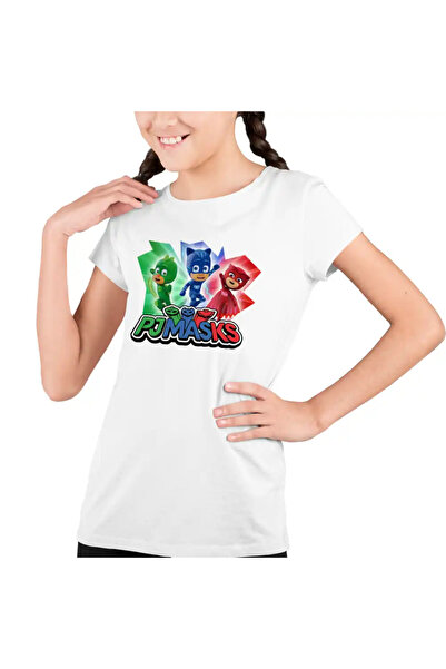 OEM PJ Masks Action Παιδικό Κοριτσίστικο Πιτζάμα T-shirt