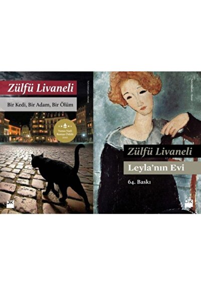 İnkılap Kitabevi Bir Kedi, Bir Adam, Bir Ölüm / Leyla'nın Evi 2 Kitap Set