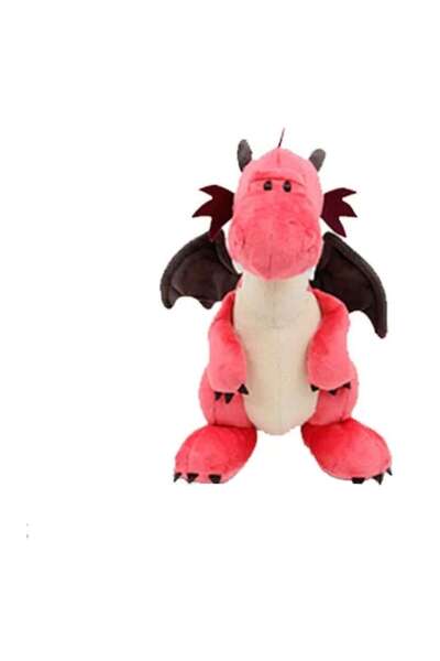 OEM Stuffed Toy, Dinosaur with Wings, Pink, 37 cm