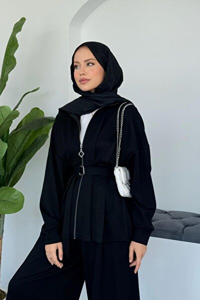 Şulemoda Giyim Παντελόνι πόλο με μαύρο κοστούμι με πέτο