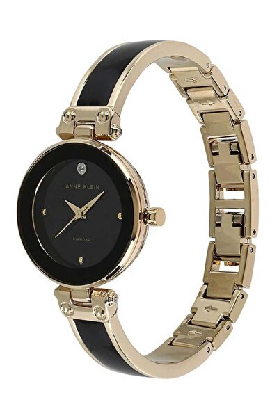 Anne Klein Women's Genuine Diamond Dial Bangle Watch