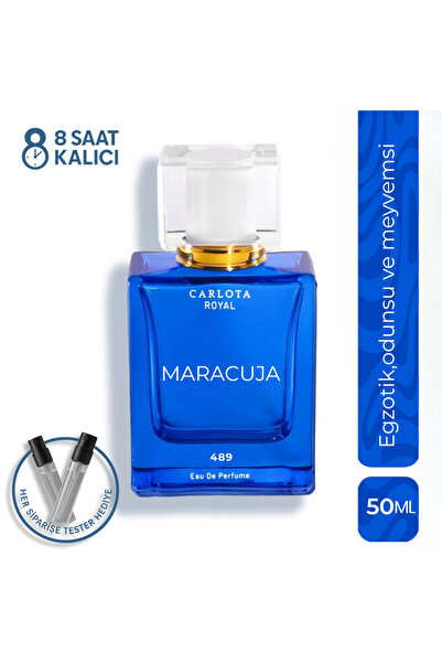 CARLOTA Royal MARACUJA Erkek Parfüm 50 ML Eau De Parfum Kalıcı Lüks Koku