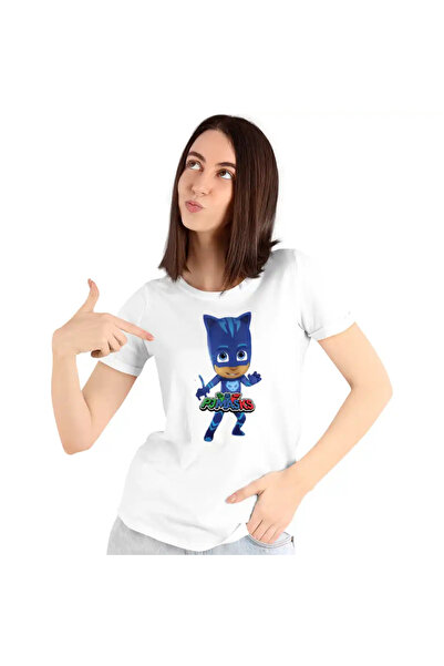 OEM Tricou Femei Pj Masks Catboy Eroii Pijama
