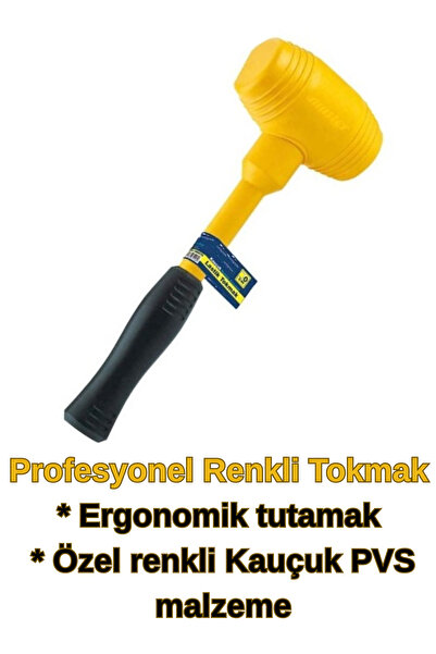 KL HOME 1. Kalite Profesyonel Renkli Pvs Tokmak Çekiç