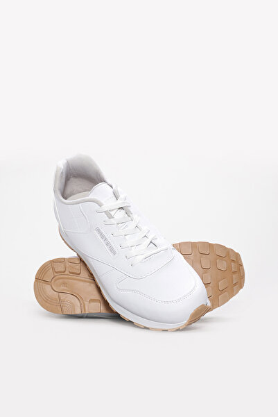 Ayakkabıhane White Men's Lace-Up Casual Daily Shoes Ah1E590131116