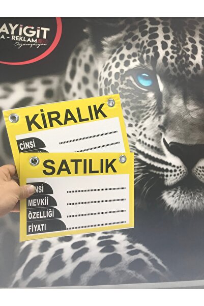 babayiğitreklam For Sale or Rent Sign for Real Estate Agents - Sign