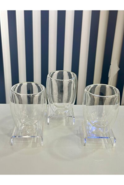 Porland Bennie Double Wall 3-Piece Glass 280 ml