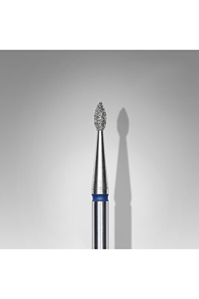 STALEKS Elmas Manikür Freze Ucu Sivri Damla Model Mavi 4mm FA40B016-4