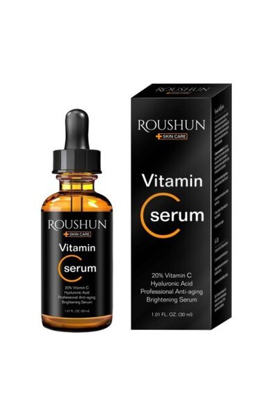 RousHun Ser cu Vitamina C 20% si Acid Hialuronic, antirid, anti-imbatranire, ...