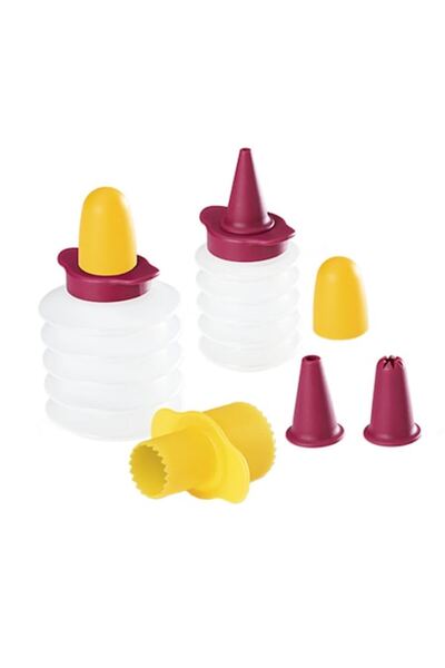 Metaltex Set decor briose si prajituri, Metaltex, 8 piese, plastic