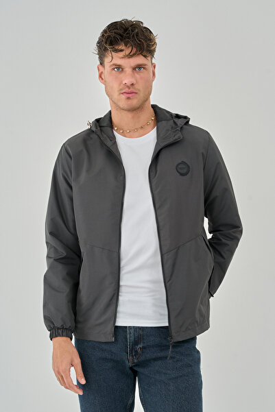 Rogyi Tekstil Waterproof and Windproof Hood Seasonal Men's Lightweight and Fashionable Jacket