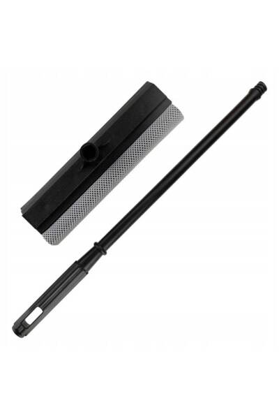 FRANDIS Stergator geamuri auto, Frandis, negru, maner lung 37 cm, racleta 25 cm
