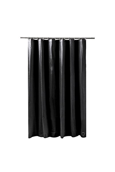 FRANDIS Perdea de dus PEVA, Frandis, 180x200 cm, negru