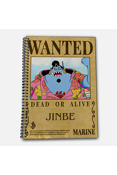 Define Moyas One Piece Jinbe Unlined A4 School Notebook 72 Sheets Model 1 - Straw Hat Series