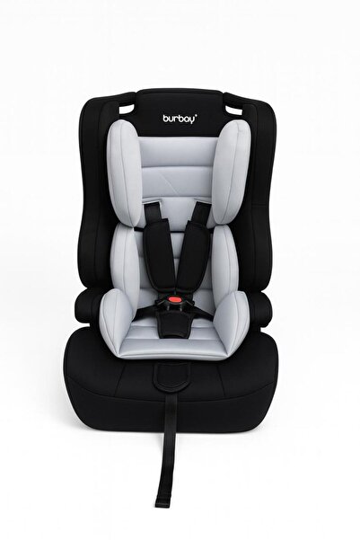 burbay مقعد وكرسي سيارة محمول للأطفال مبطن بمادة ناعمة بحزام بثلاث نقاط تثبيت...