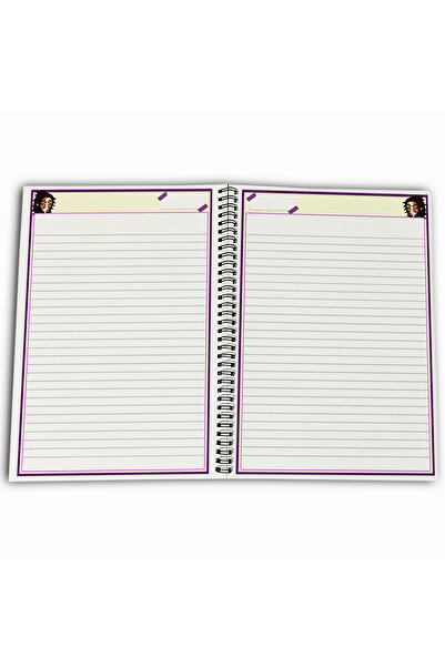 Define Moyas Demon Slayer Kokushibo Striped A4 School Notebook 72 Sheets Model 1