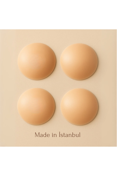 Atelier Tuberose Göğüs Ucu Kapatıcı Gizleyici Silikon Meme Ucu Kapatıcı Gizleyici Silikon Aparat Nipple Pad 7 cm