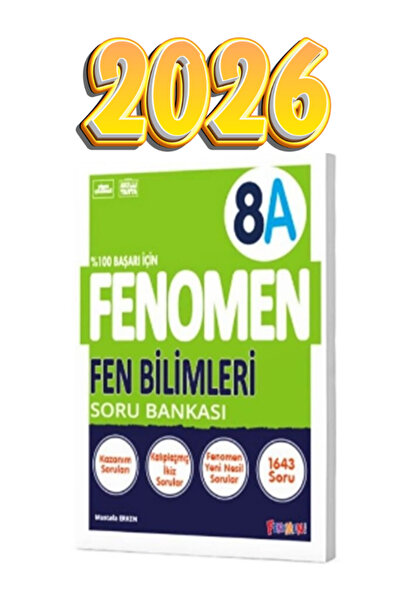 FENOMEN 8a fen soru bankası güncel baskı