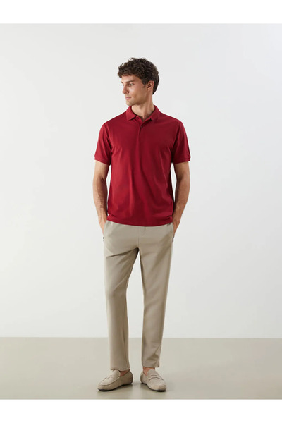 LC Waikiki Ανδρικό μπλουζάκι Polo με κοντό μανίκι Pique