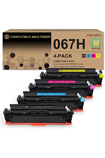 Canon CRG-067H Yüksek Kapasite Muadil Toner Seti | MF653Cdw MF656Cdw LBP632Cd...