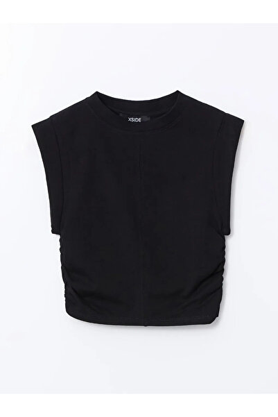 LC Waikiki Στολισμένο Crop Crew Neck