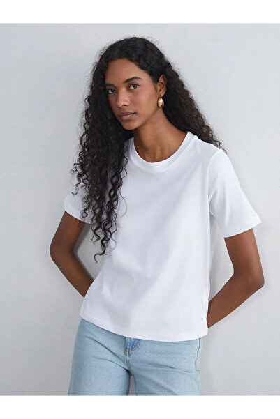 LC Waikiki Tricou pentru damă cu guler rotund