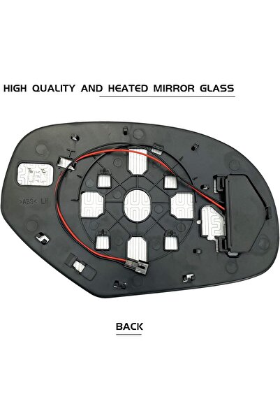 genernic Heated Side Mirror Glass for Driver Side with LED Turn Signal Light