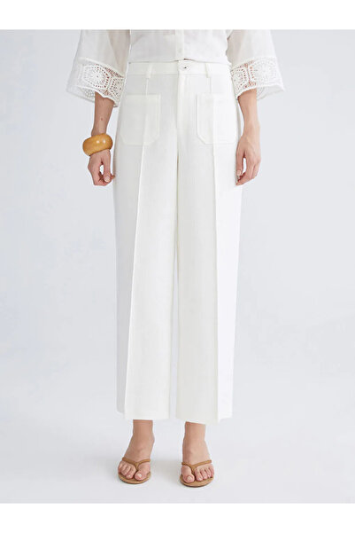 LC Waikiki Narrow Fit Wide Leg Women's Trousers