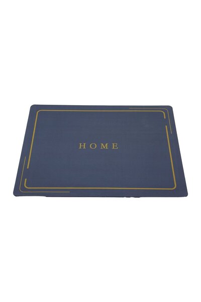 Go İthalat Mat Colours 40X49.5Cm Water Absorbing Magic Bath Mat Mat Pvc - Elastic (5273)