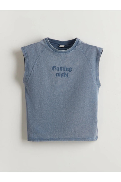 LC Waikiki Crew Neck Printed Boys' Athlete