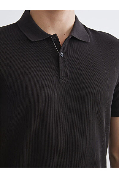 LC Waikiki Ανδρικό μπλουζάκι με ριγέ γιακά πόλο