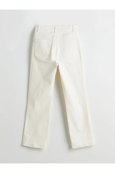 LC Waikiki Crop Flare Kadın Jean Pantolon