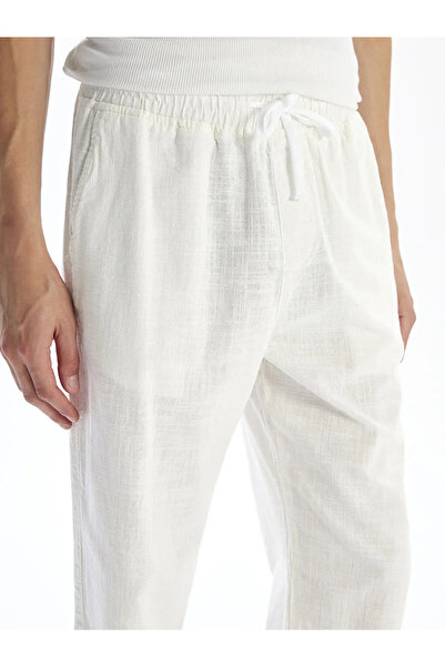LC Waikiki Comfortable Linen Look Men's Trousers