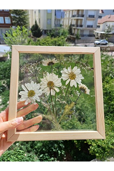 Store Beyaz papatyalı tablo