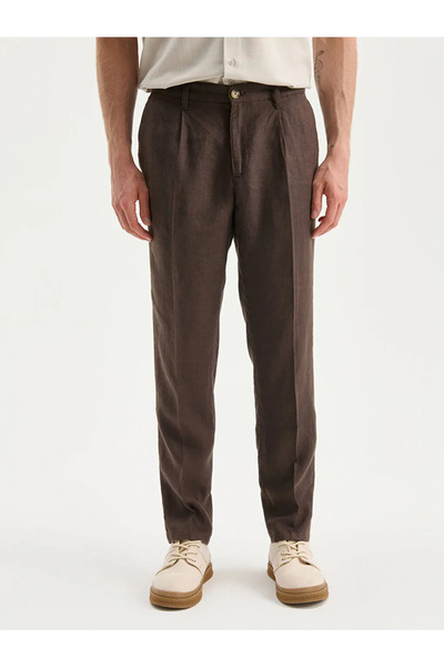 LC Waikiki Standard Fit Linen Men's Trousers