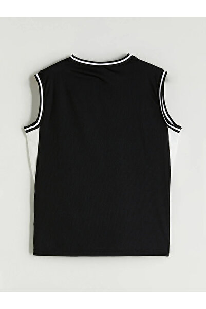 LC Waikiki Crew Neck Besiktas Printed Boys Tank Top and Shorts